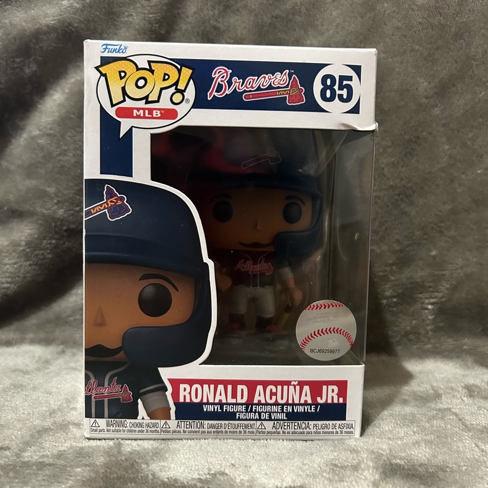 Funko Braves MLB Figure with Blue and Red